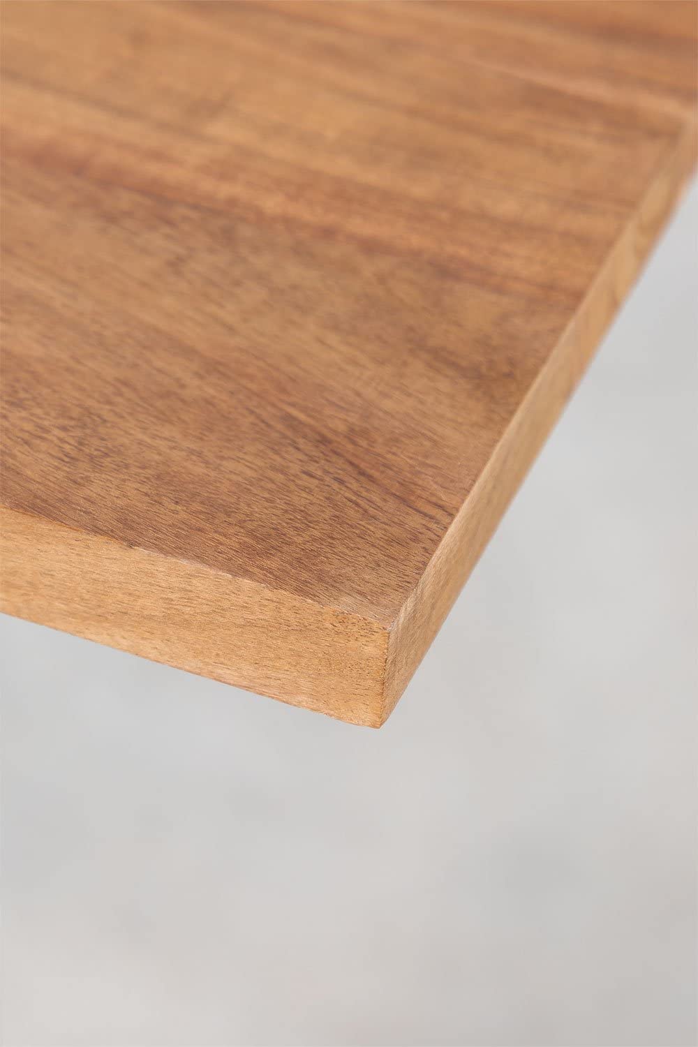 SKLUM Quadratischer Stehtisch aus Akazienholz Ristretto ︎ 60 cm SCHWARZ