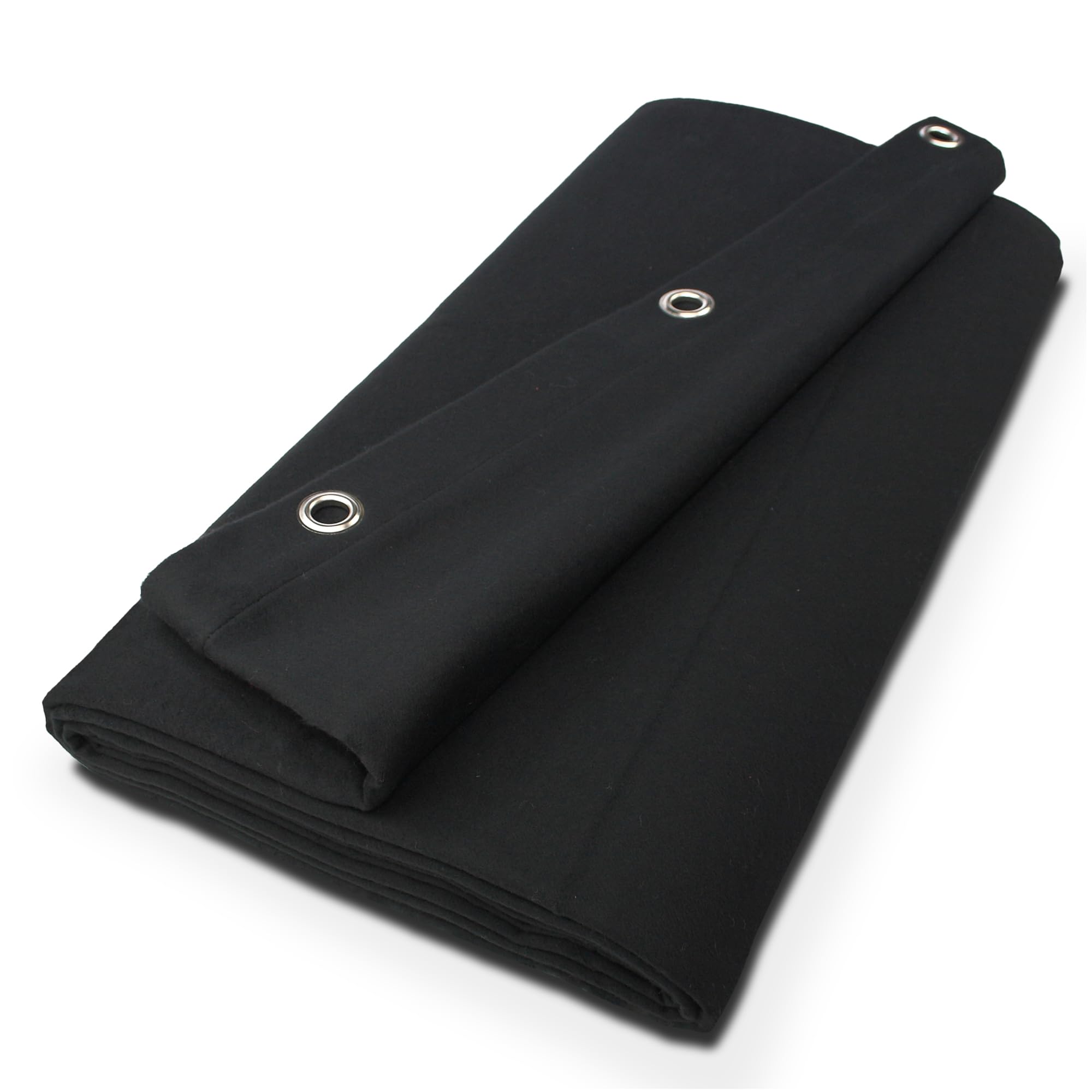 Rideau molleton occultant opaque resout les reflets pour shooting et scene