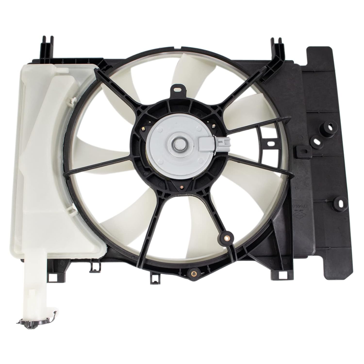 TRQ Radiator Cooling Fan Assembly Compatible with 2008-2013 BMW 135i 2009-2011 335d 2007-2013 335i 2007-2008 335xi 2008-2011 M3 2013-2015 X1 2009-2016 Z4 BM3115116
