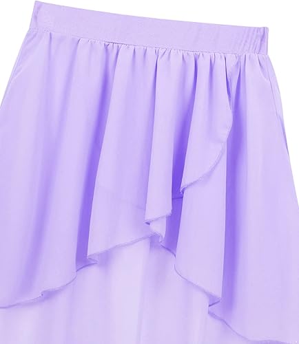 Miniatura 4 de Moily - Faldas de baile para niñas grandes, modernas, con cintura elástica