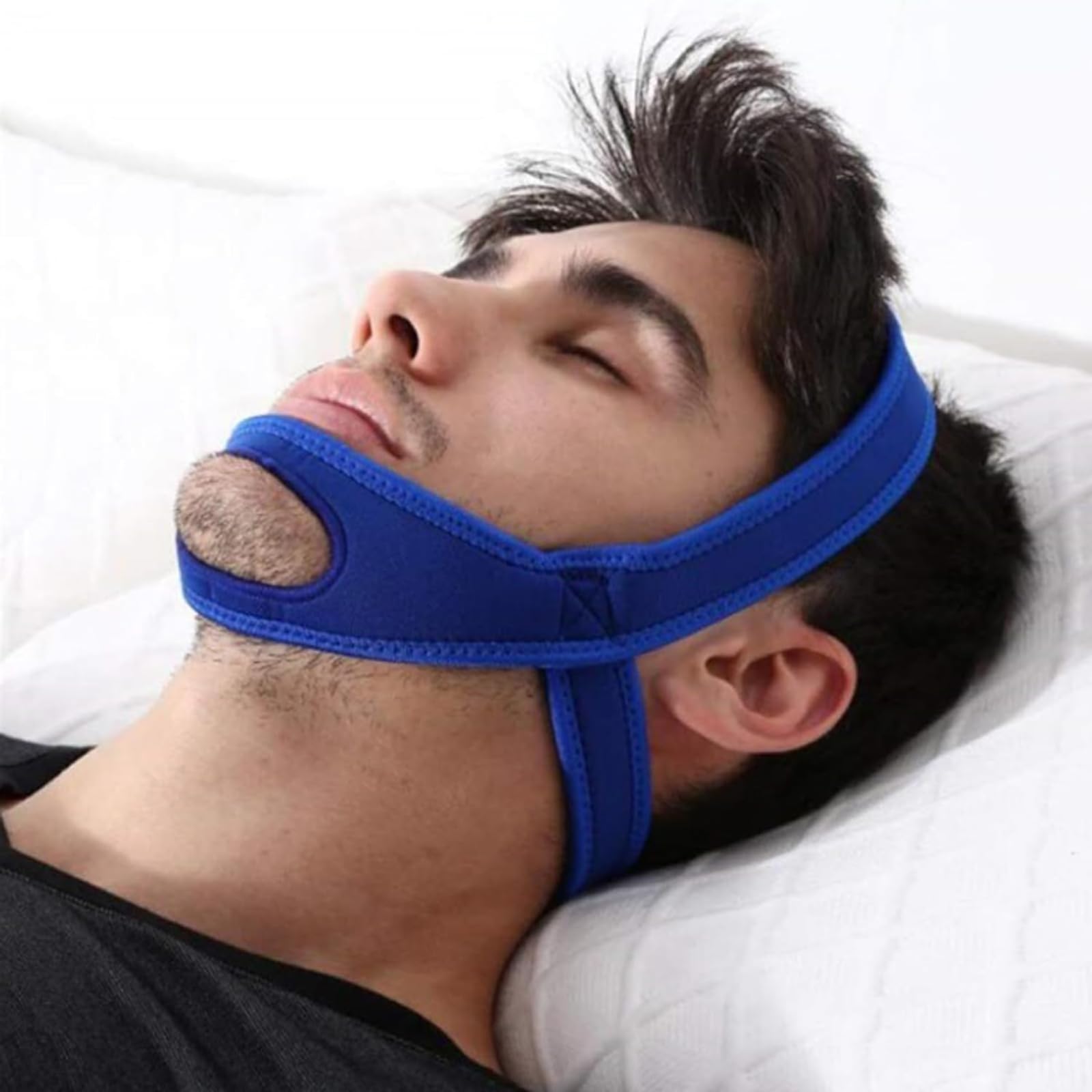Oraclose Jaw Strap, Oraclose Jaw Strap for Snoring, Oraclose Chin Strap, Anti Snoring Chin Strap for Men and Women, Unisex Jaw Support Facial Lifting Strap