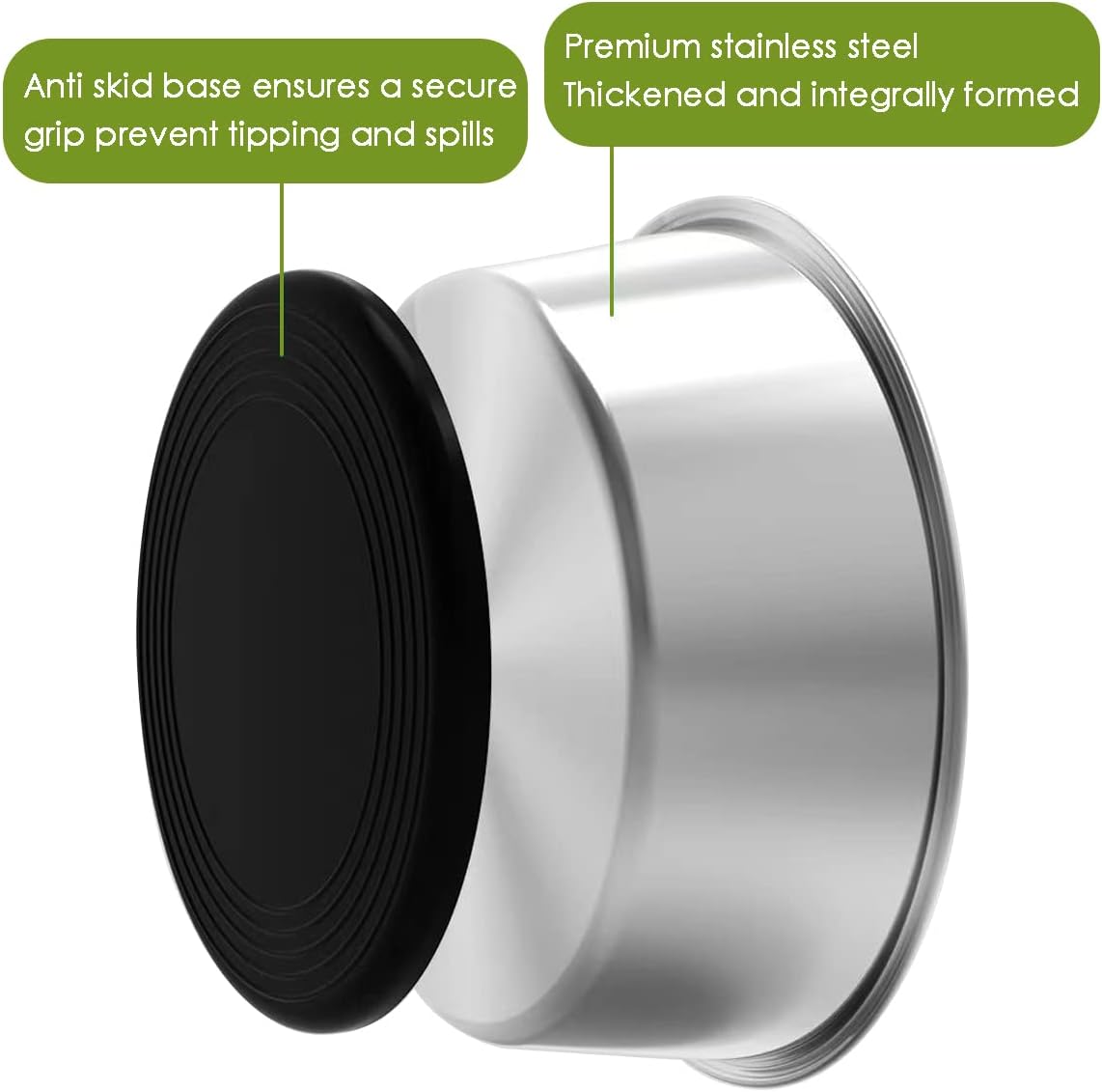 Reviewing the Best: Deep Stainless Steel Non-Skid Dog and Food Bowls