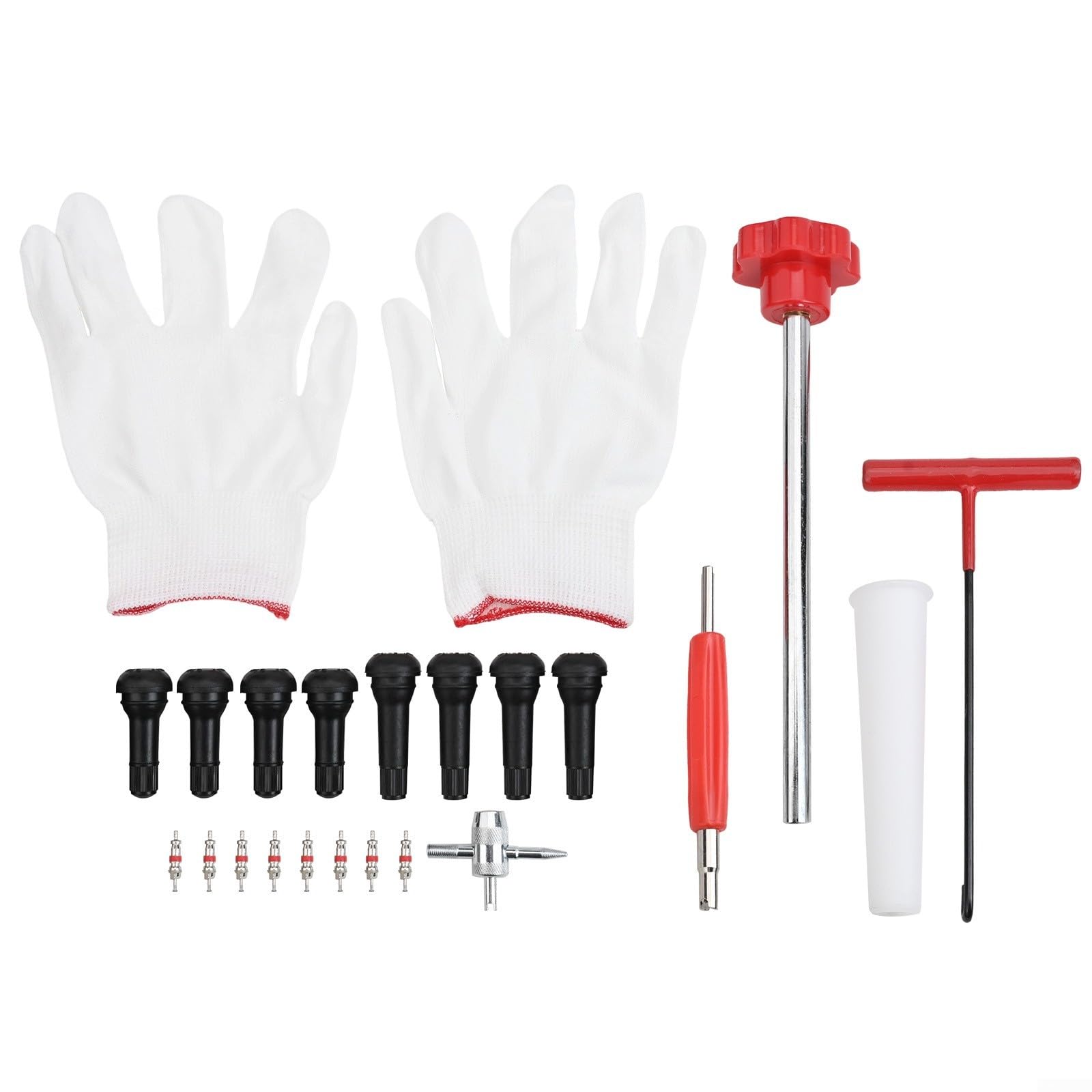 Kit de montaje de válvulas TR413 y TR414 con extractor de acero para motocicletas