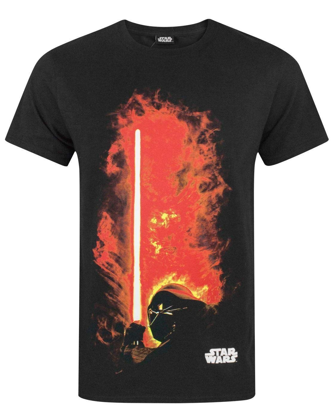 Vanilla Underground Star Wars Mens Black Darth Vader Short Sleeved T-Shirt (Medium) from B&Q