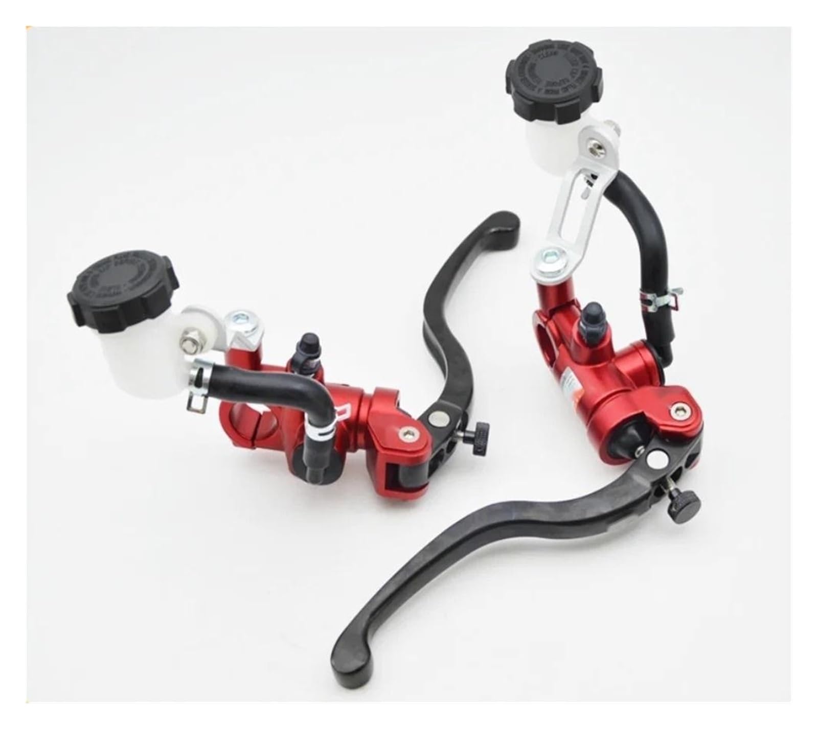 Leva frizione freno moto Freno per moto per scooter leva pompa freno frizione radiale 17,5 mm installazione cilindro per maestro 22(Seliver)