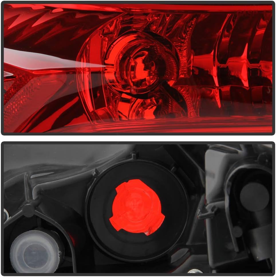 ACANII - For [Japan Built 4-Door Sedan Model Only] 2020-2021 Toyota Corolla Outer Tail Lights Lamps Pair Set Left+Right