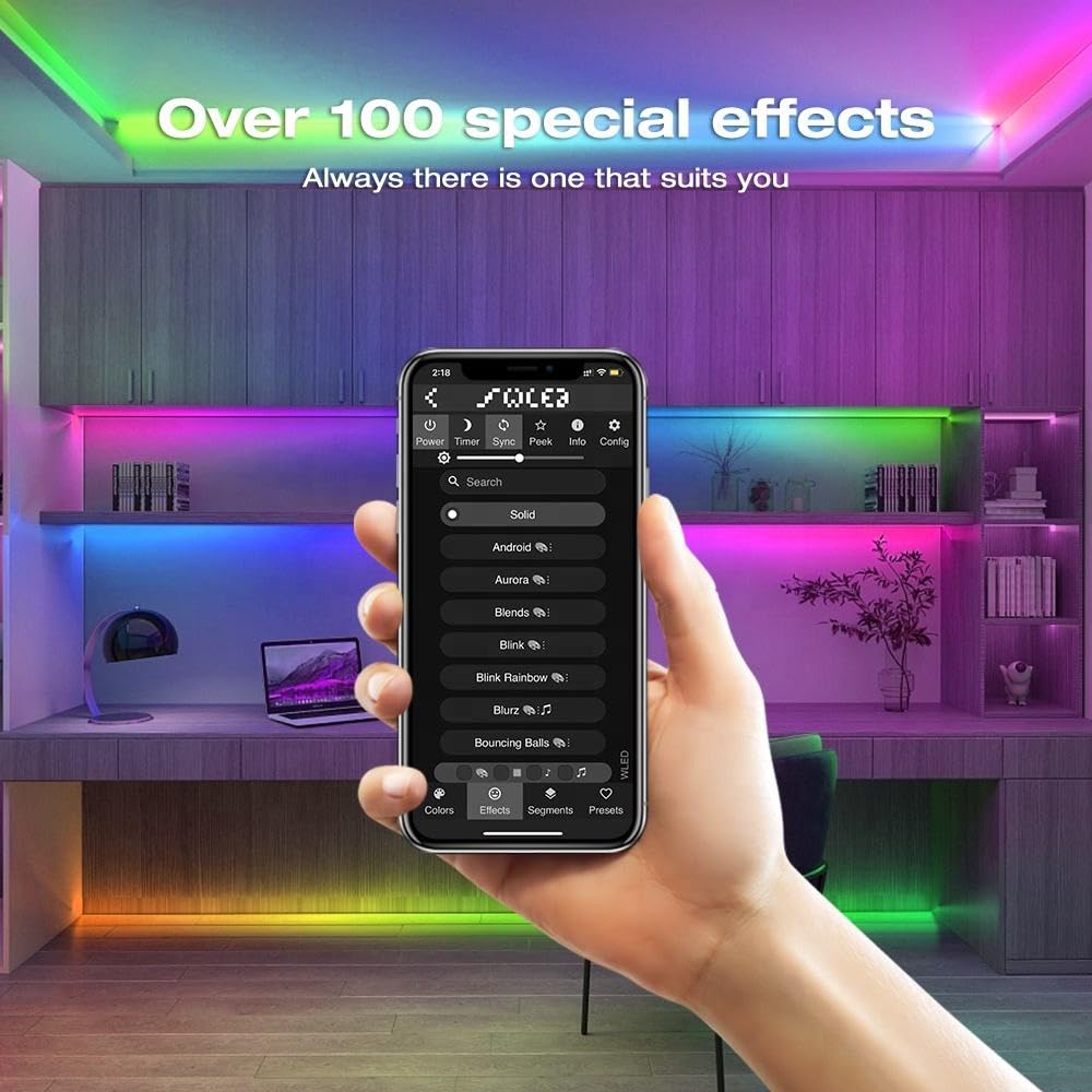 Amefil GL-C-008WL Controlador digital inteligente para tiras de luces LED blancas (WLED) de 5-24 V con múltiples puertos RGBWS2811/2812B/2813WIFI