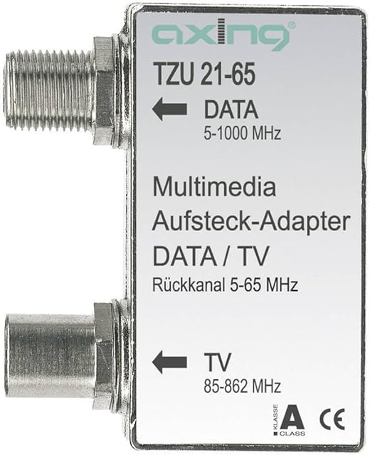 Axing TZU 21-65 Multimedia Plug-In rozdzielacz adaptera do modemu kablowego