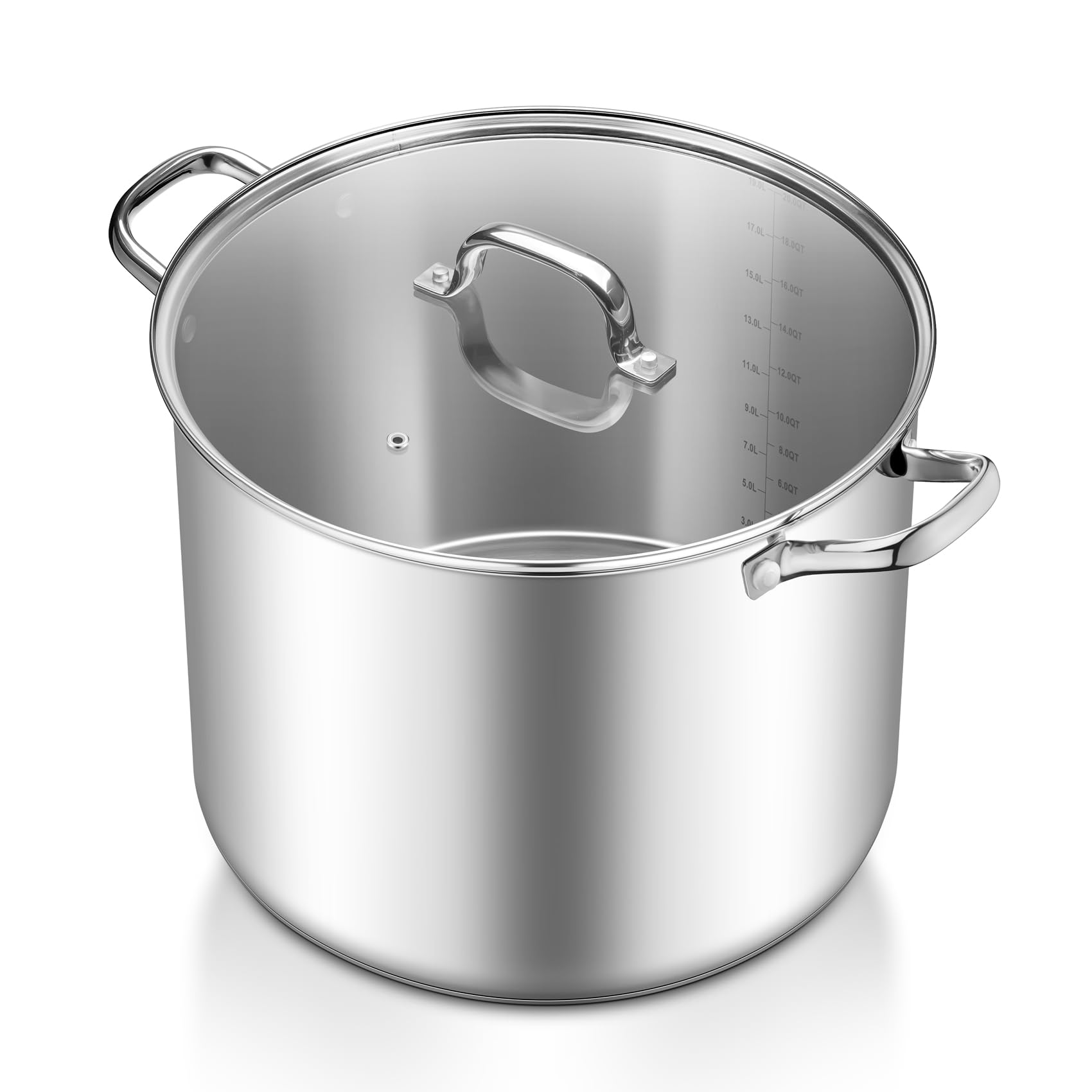 Amazon.com: TeamFar 20QT Stock Pot, Stainless Steel Stockpot Large