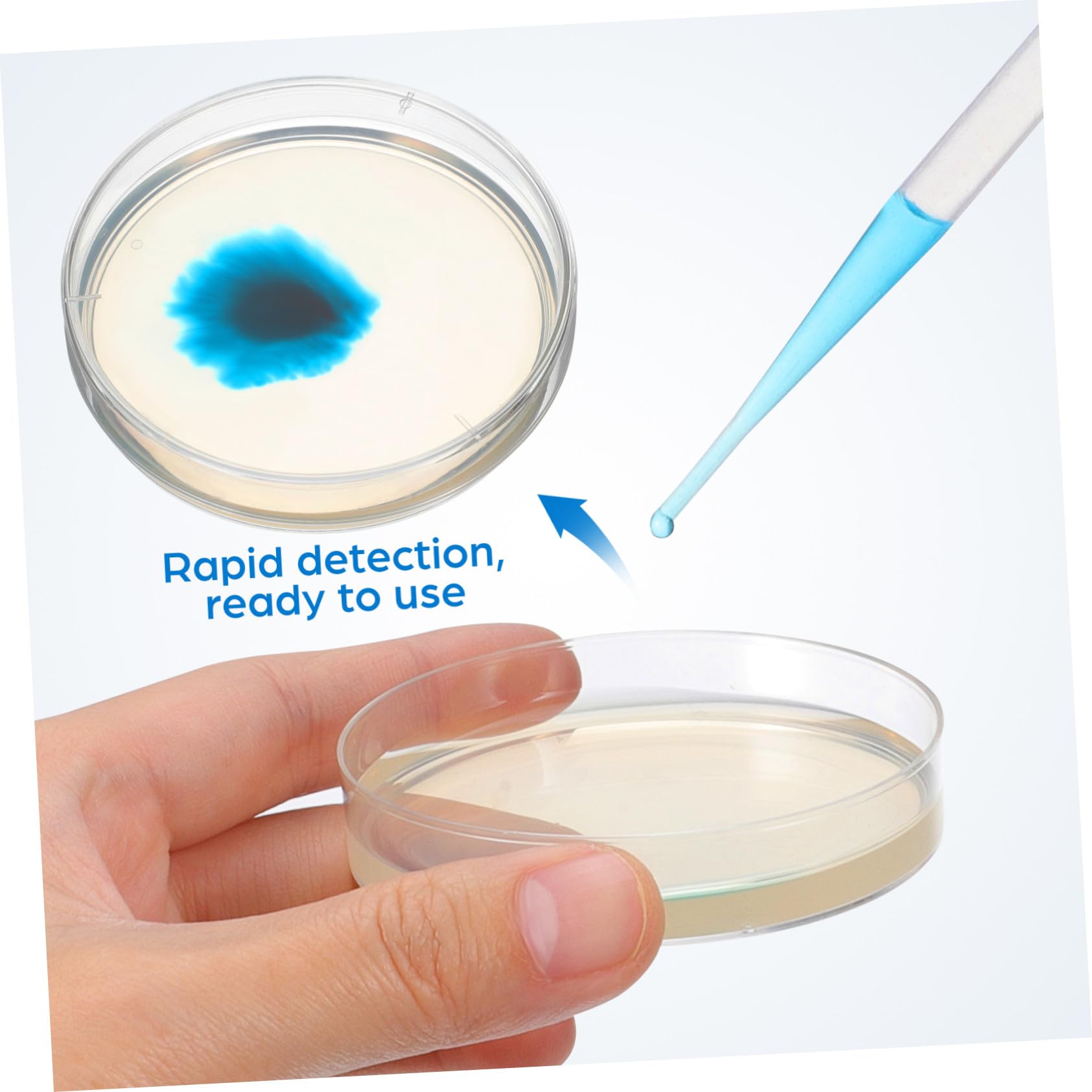 20 pezzi Piastre Petri con Agar Preversato per Esperimenti Scientifici Piastre Nutrienti Portatili e Facili da Usare per Crescita Microbiologica e Attività Didattiche in