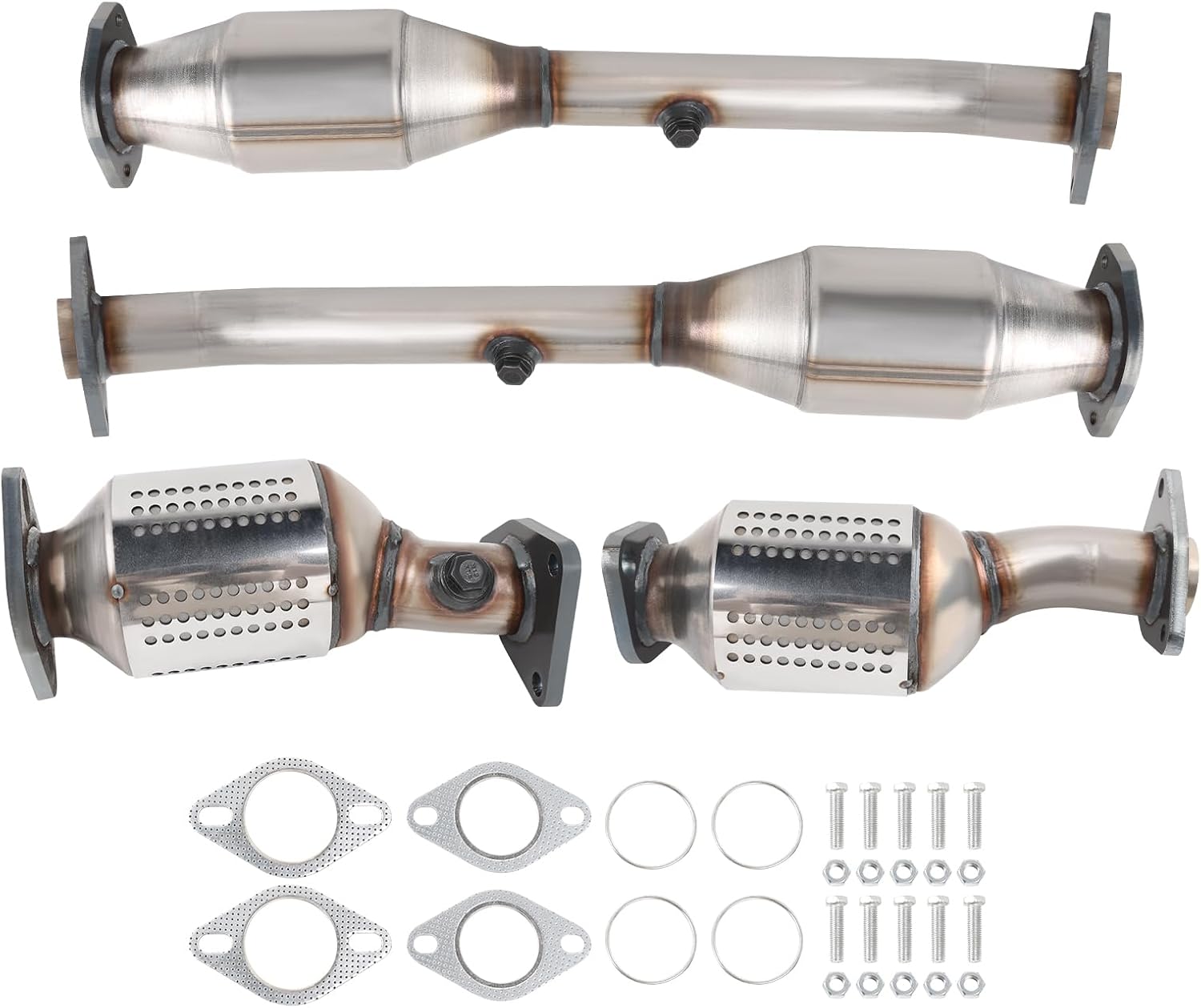 LingXuanAuto Catalytic Converter Kit for Nissan NV1500/2500/3500 2012-2017, Frontier 2005-2019, Pathfinder/Xterra 4.0L V6 - EPA Compliant