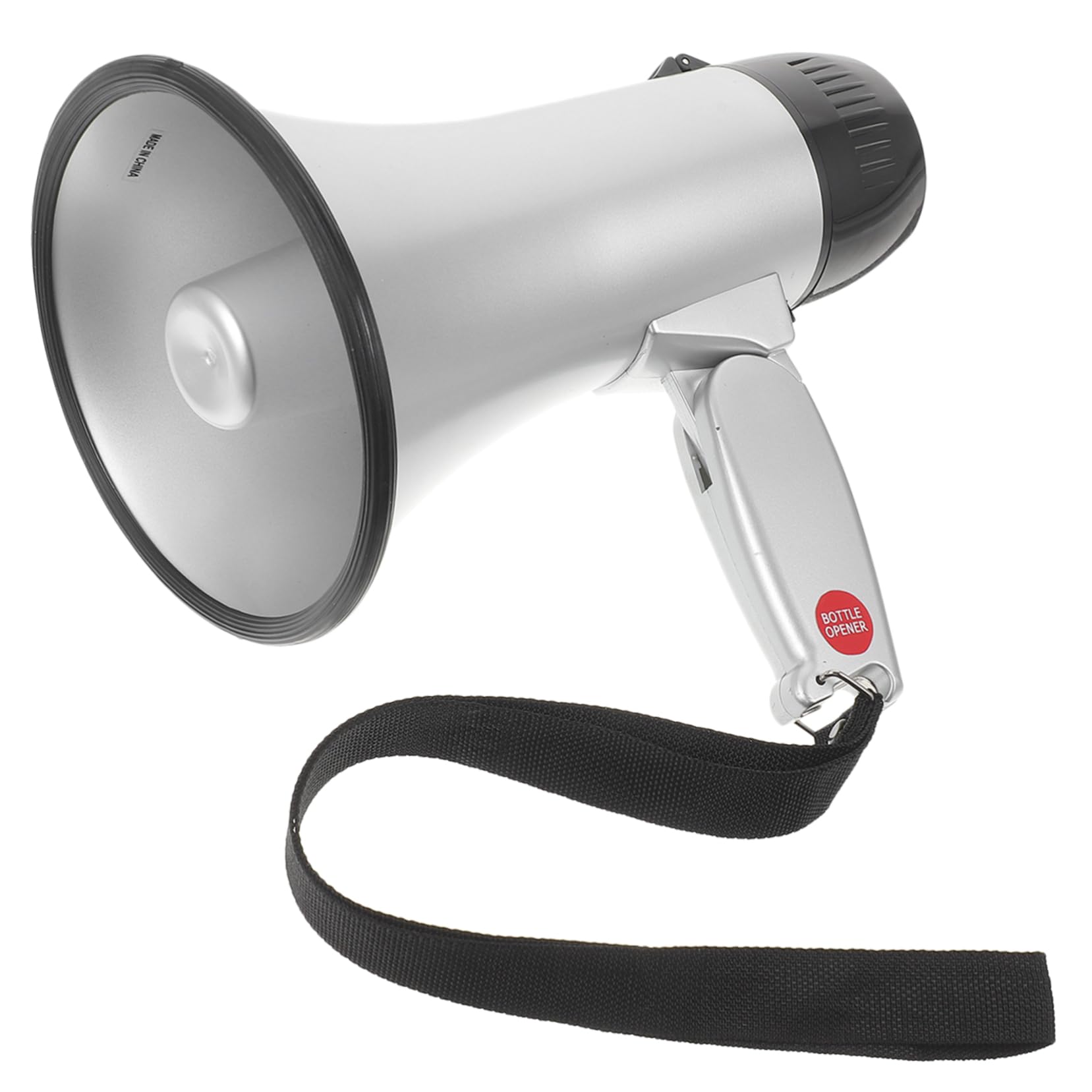 OSOLADY Handheld Megaphone Speaker Portable Bullhorn with Recording Lightweight Design for Events Security and Emergency Use Requires Aa Batteries