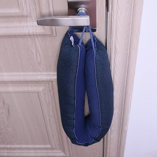 Miniatura 6 de TORRAMI Tope de aire para puerta de 36 pulgadas para debajo de aislamiento inferior, 2.1 libras, sello de protección para puertas y ventanas, color