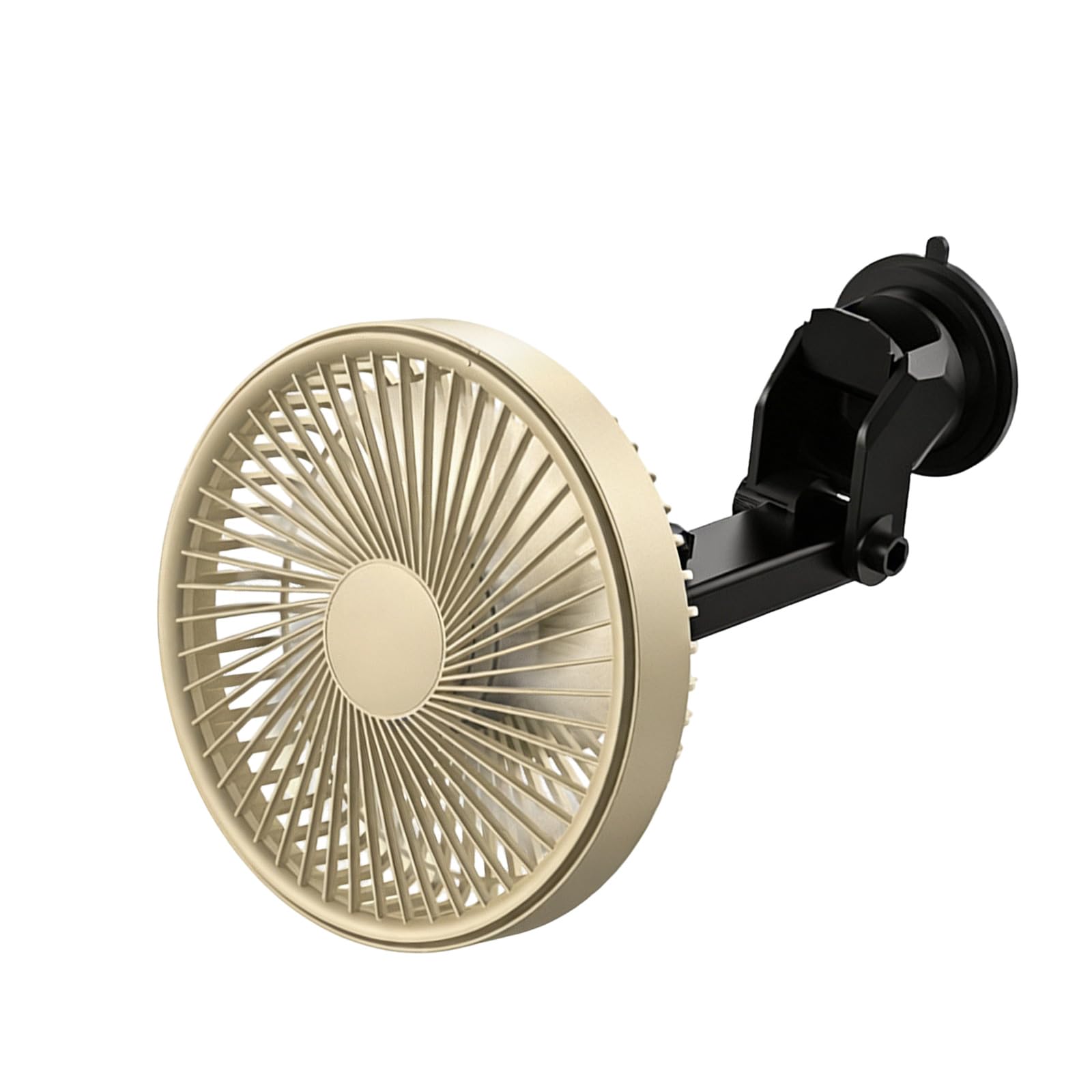 Geavonyg Car Cooling Fan with Suction Cup Electric Vehicle for Auto Vehicles Home Windshield Easy Installation Accessories Car