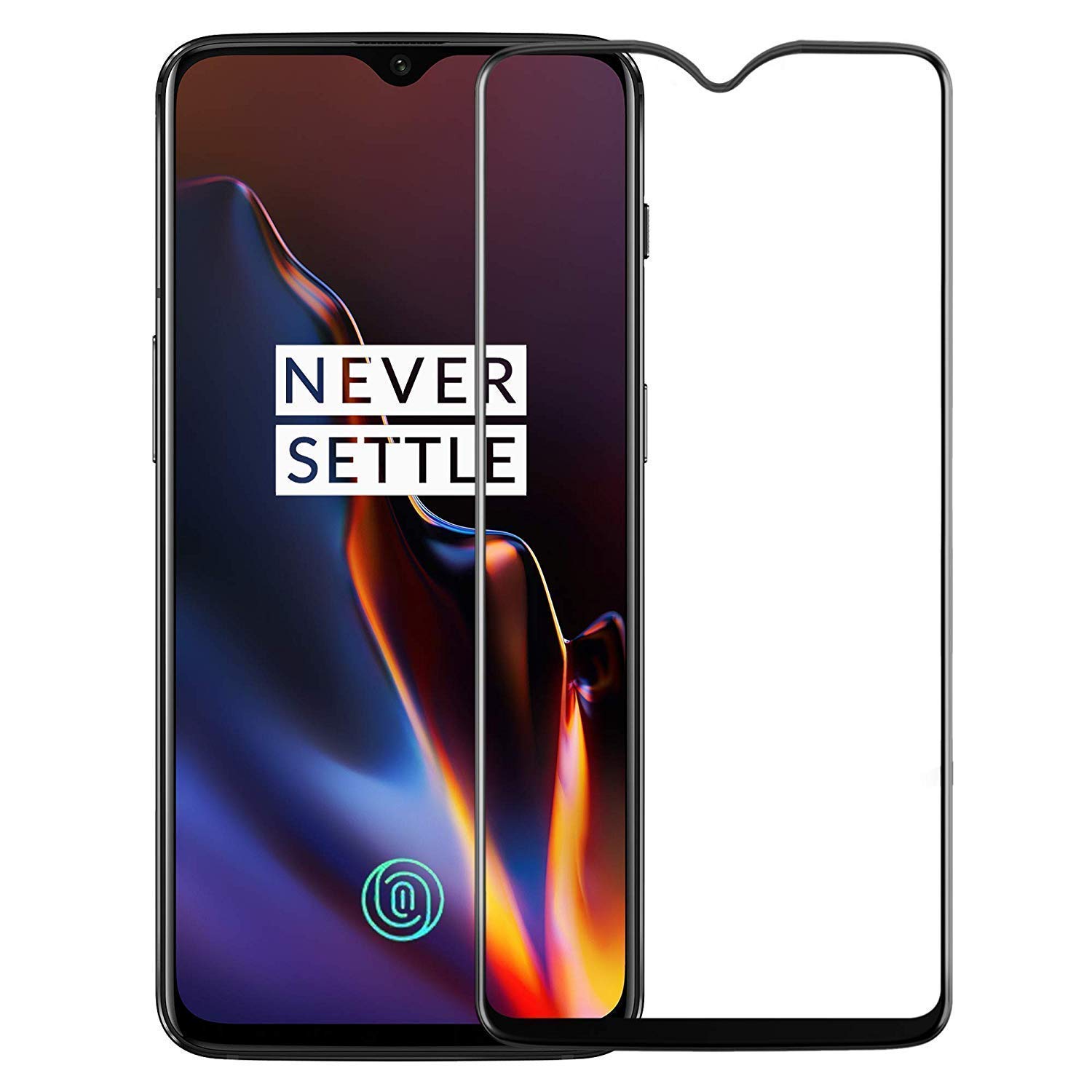 HD Tempered Glass Screen Protector Compatible For OnePlus 6T, Oneplus 7 With Edge-to-Edge Protector And Easy Installation Kit-image-16