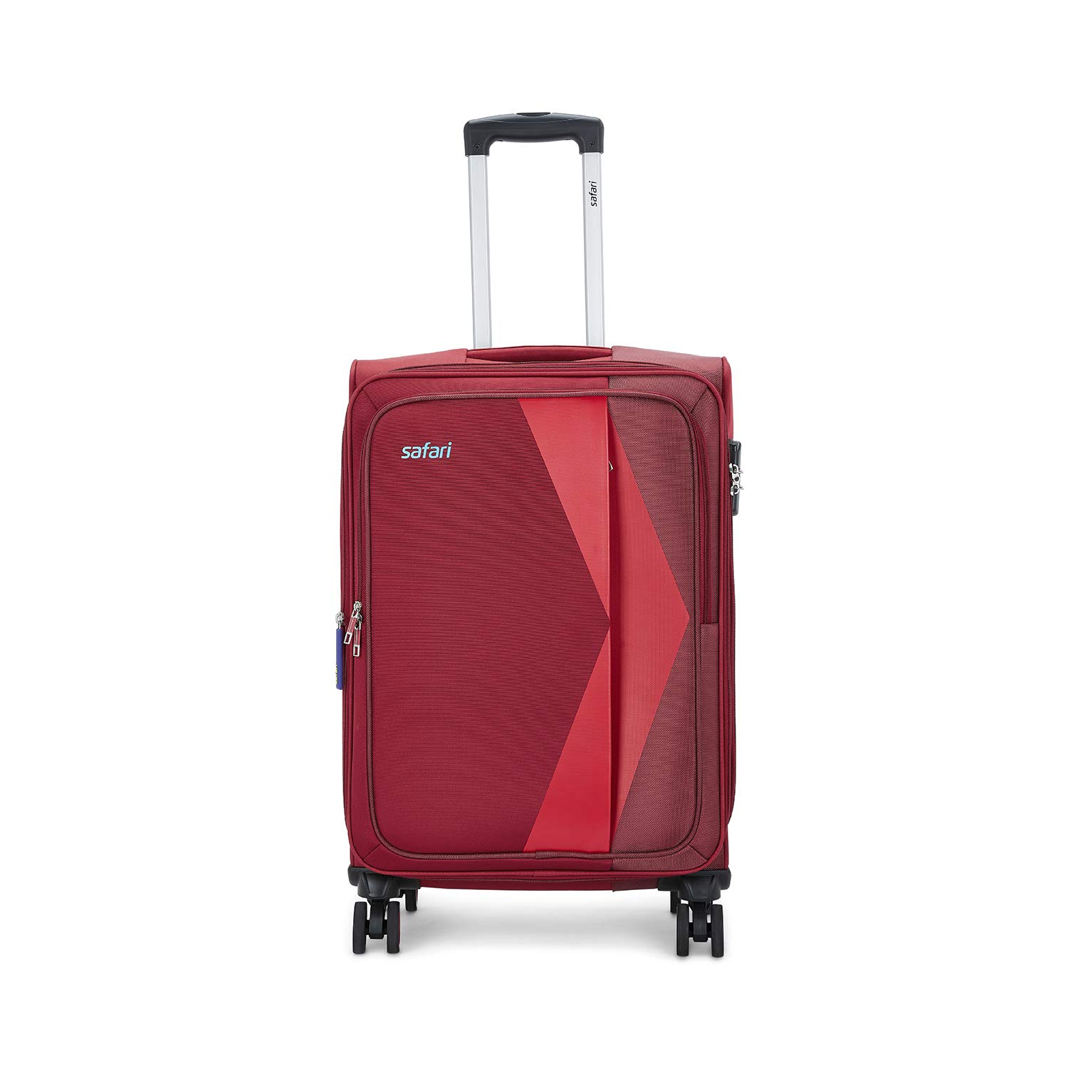 Polyester Soft 26 Cms Luggage- Suitcase(Rapid674Wred_Red)-image-47