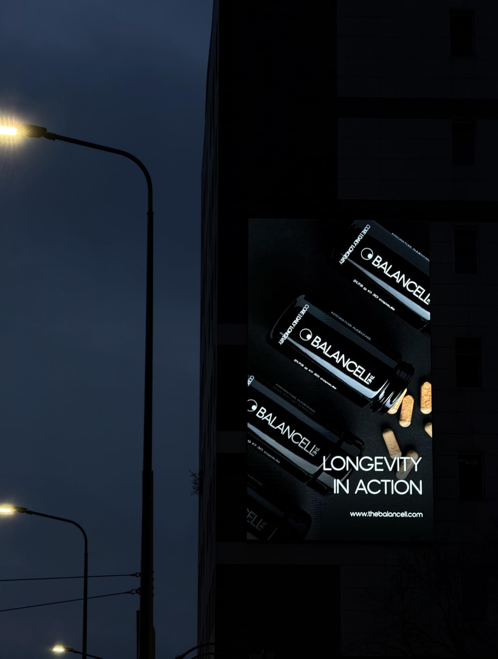Balancell - Integratore Longevità e Anti Invecchiamento Cellulare, Berberina Shilajit Spermidina Q10 Glutatione, Equilibrio Glicemico ed Energia Mitocondriale, 30 Capsule, Made in Italy, Longevity
