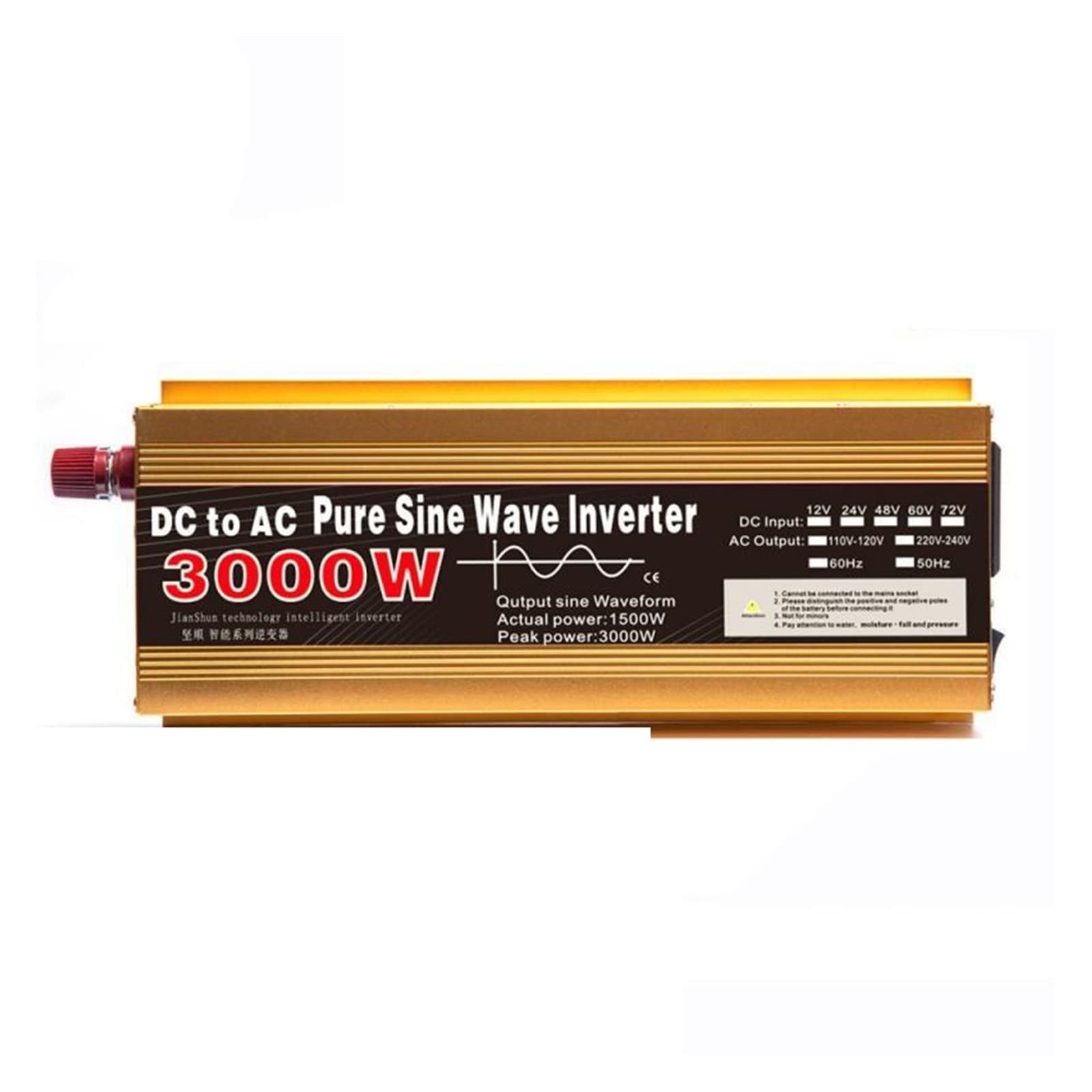 Convertisseur CC à AC 12V 220V résout les pannes de batterie pour appareils de voiture
