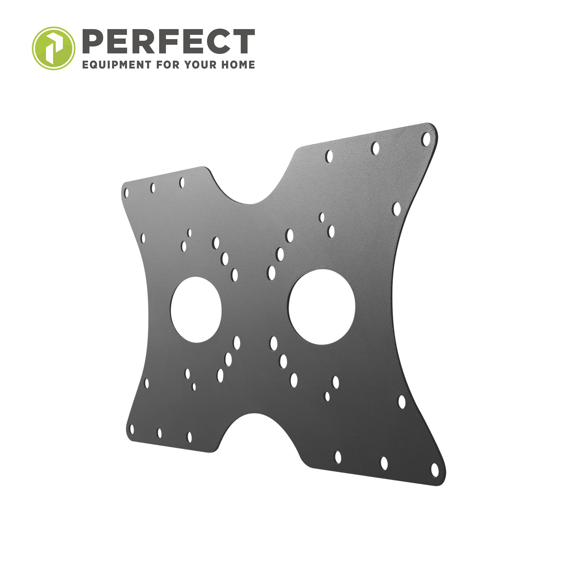 Perfect Universal VESA Adaptor VESA 50 x 50 to 400 x 200 1 Piece Black, VESA:400x200 - Image 2