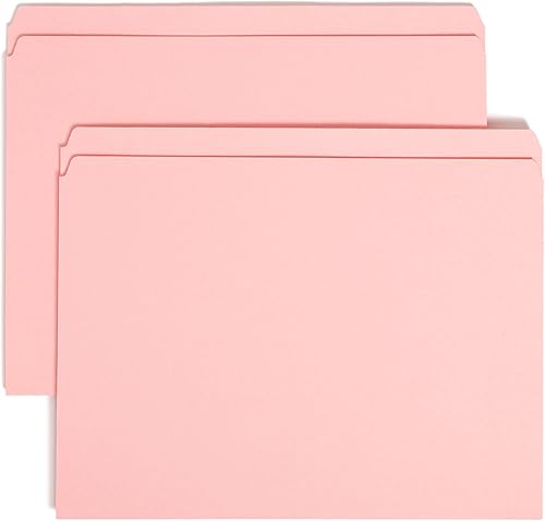 Vista 42 de Smead Carpeta de archivos, pestaña de corte recto, tamaño carta, lavanda, 100 por caja (10940)