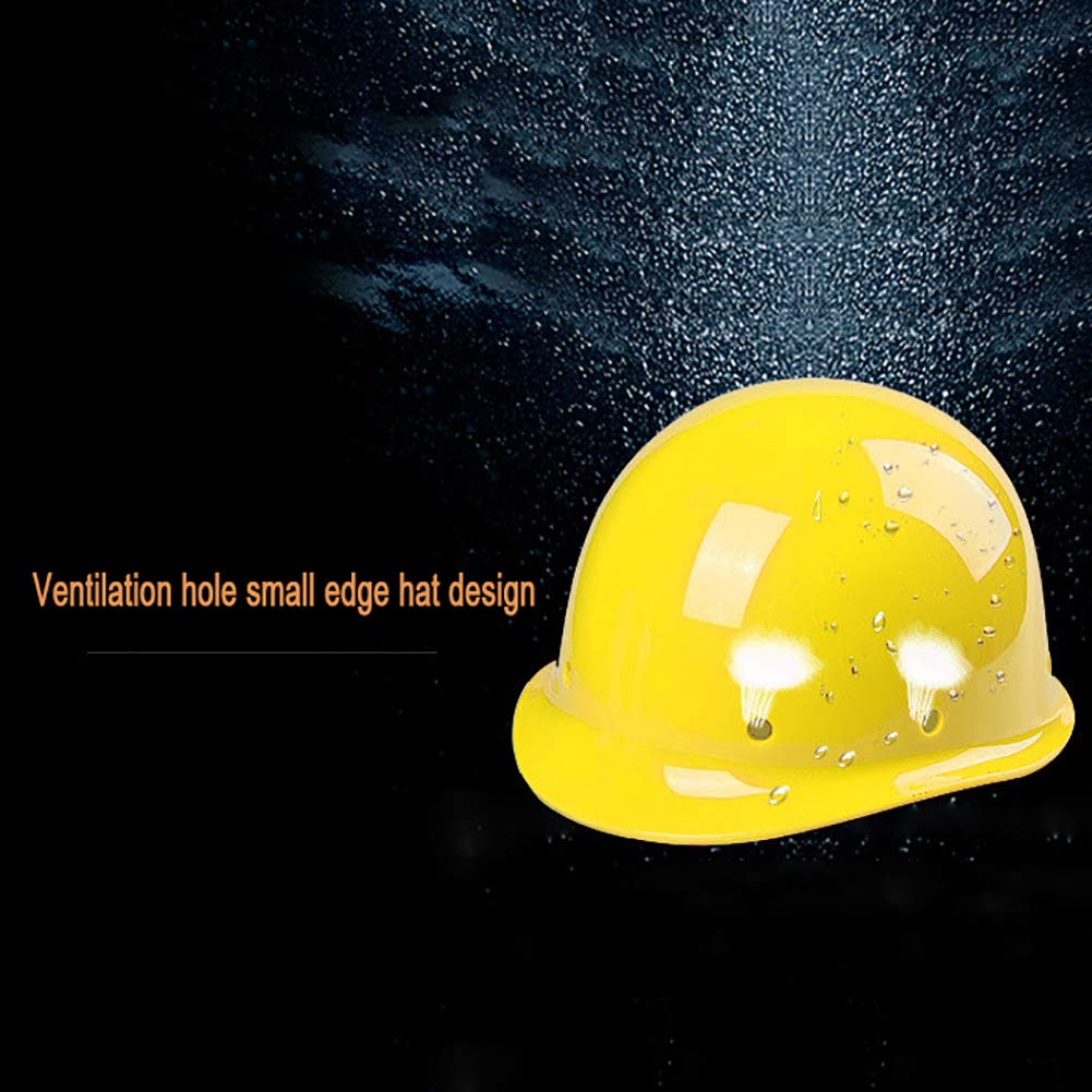 Elmetto di Protezione, Elmetto Workbase, Ventilato, Elmetto Lavoro con Regolazione a Scorrimento, Casco da Lavoro Casco di Protezione Casco per Cantiere