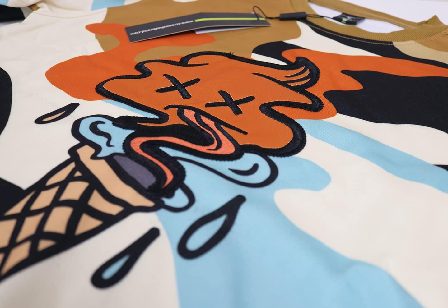 SCREENSHOT SIGNATURE F11076 Premium Fleece Streetwear Graphic Crew Neck Sweatshirt - Classic Fit - Image 3