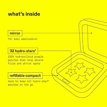 Starface Hydro-Star Big Yellow Compact + Lift Off Pore Strips (32+8)