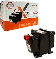 FIOLUX Auto Transformador Tecno 5000VA Bipolar Bivolt 3500W Preto Alta Potência p/Conversão de Tensão 127V 220V - ORIGINAL