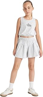 DeFacto Girls Cropped Fit Set Knitted set D1713A8 Pants Set
