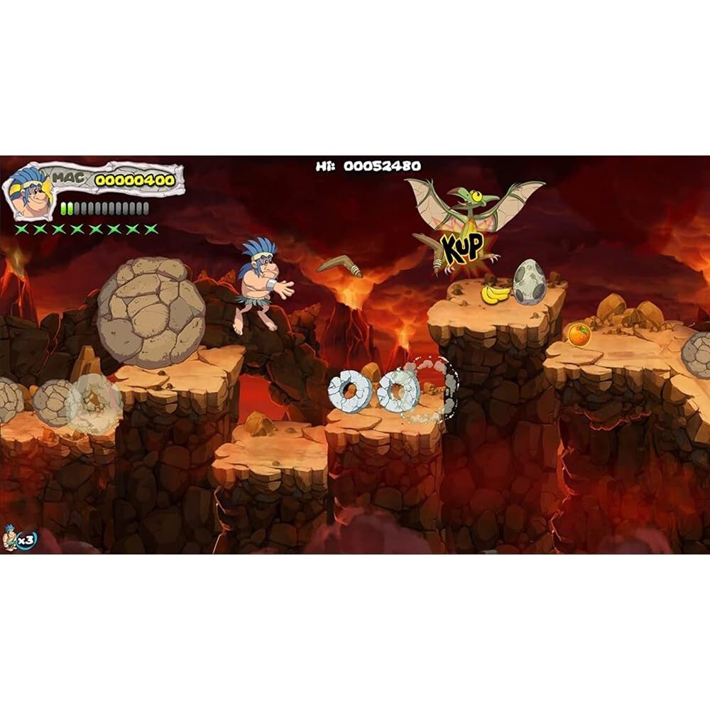 Joe & Mac Caveman Ninja Sur PS4 - Neuf Sous Blister - Édition Physique