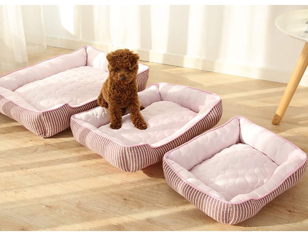 Lit De Chien Rafraichissant Panier pour Chien Rafraichissant pour Chiens Chat Animaux De Compagne Cool Lit Tapis De Couchage D'été 1