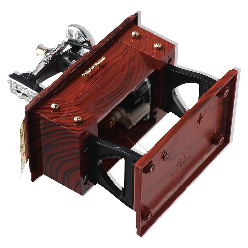 1 PCS Vintage Sewing Machine Music Box, Simulated Mini Sewing Machine Music Box for Home Holiday Decoration Children Gifts — Amazon image 6