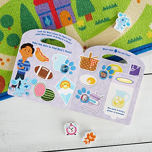 Melissa & Doug Blue's Clues & You! Children's Book - Poke-A-Dot: Shapes with Blue - FSC Certified - image 6