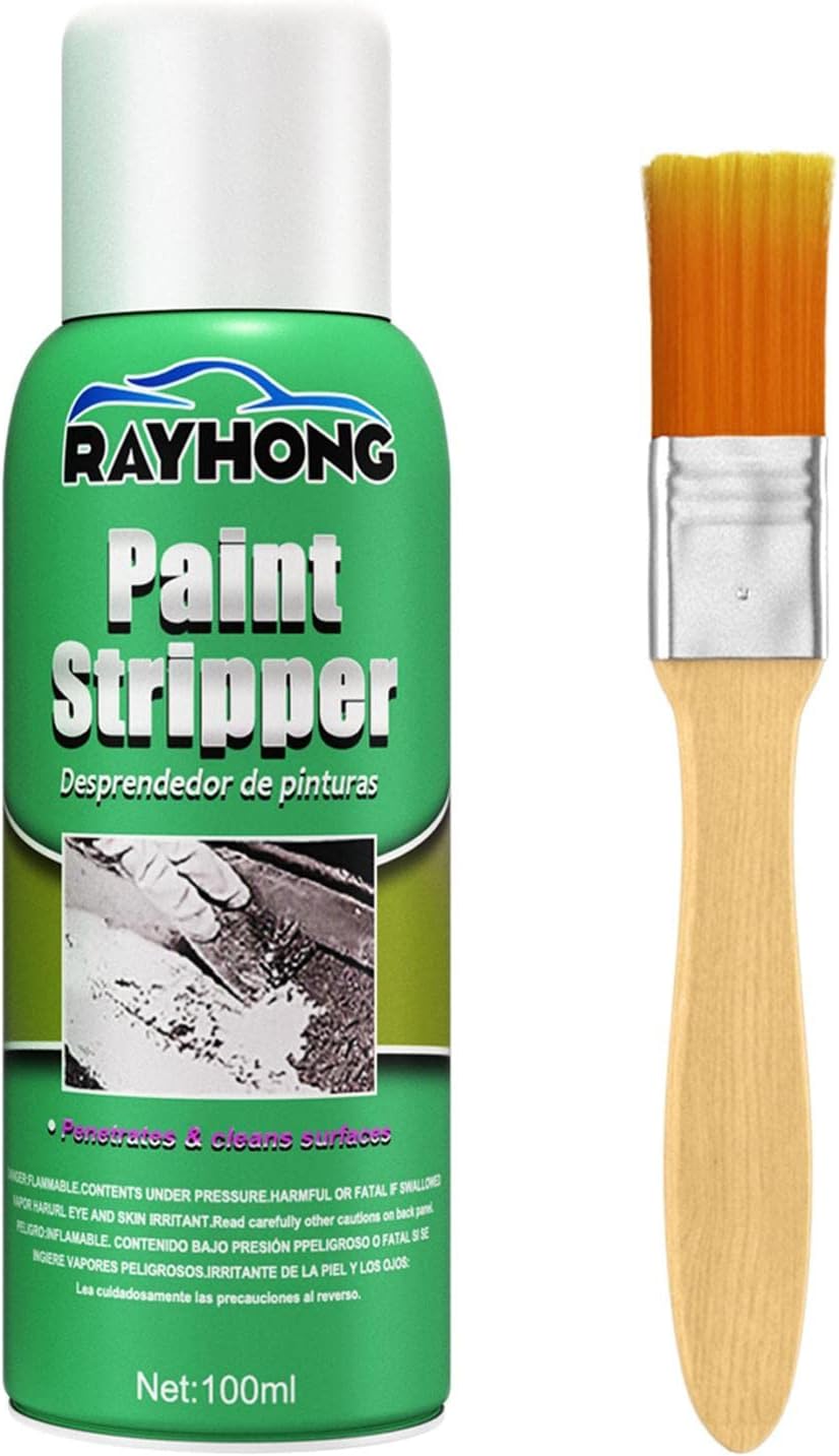 Paint Remover Liquid High Efficiency 100ml for Masonry Car 100ML+ Brush