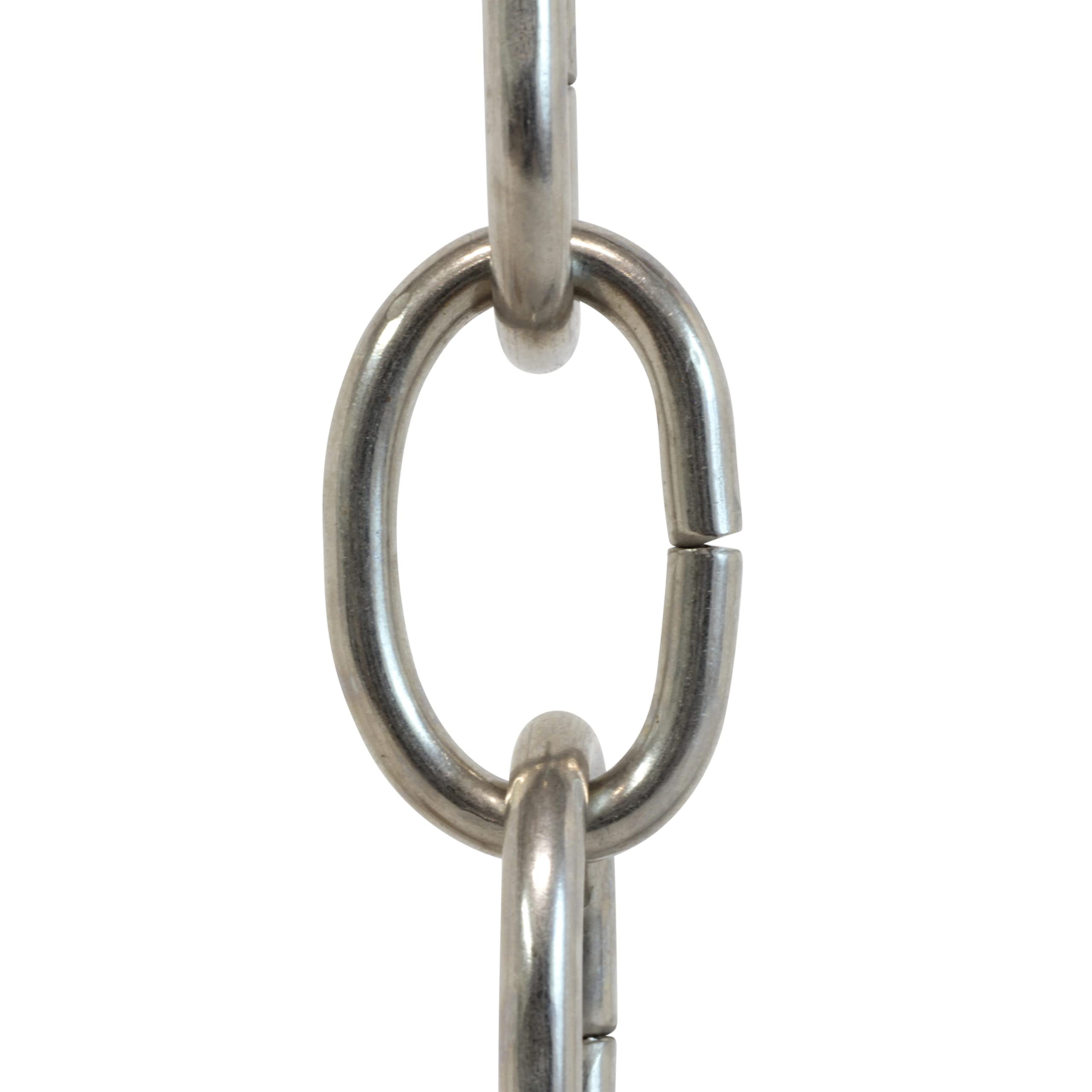RCH Hardware CH-S56-11S-BN-3 Steel Chandelier Chain, Brushed Nickel (3 Feet)