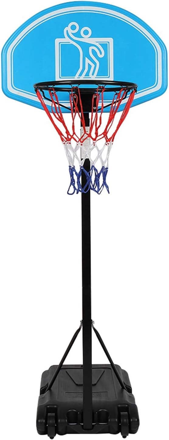 RICHU Basketball Hoop, Kids Toy Basketball Hoop with Height-Adjustable 60.6''-83.1'' Indoor Outdoor Basketball Stand Maxium Applicable Ball Model 7# : Sports & Outdoors