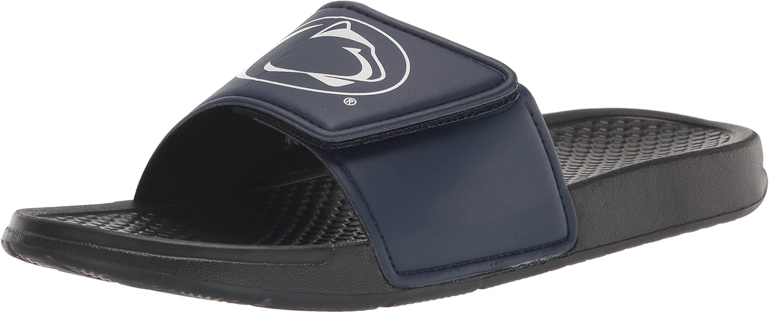 Penn State Nittany Lions NCAA Mens Cropped Big Logo Slides - L : Sports & Outdoors