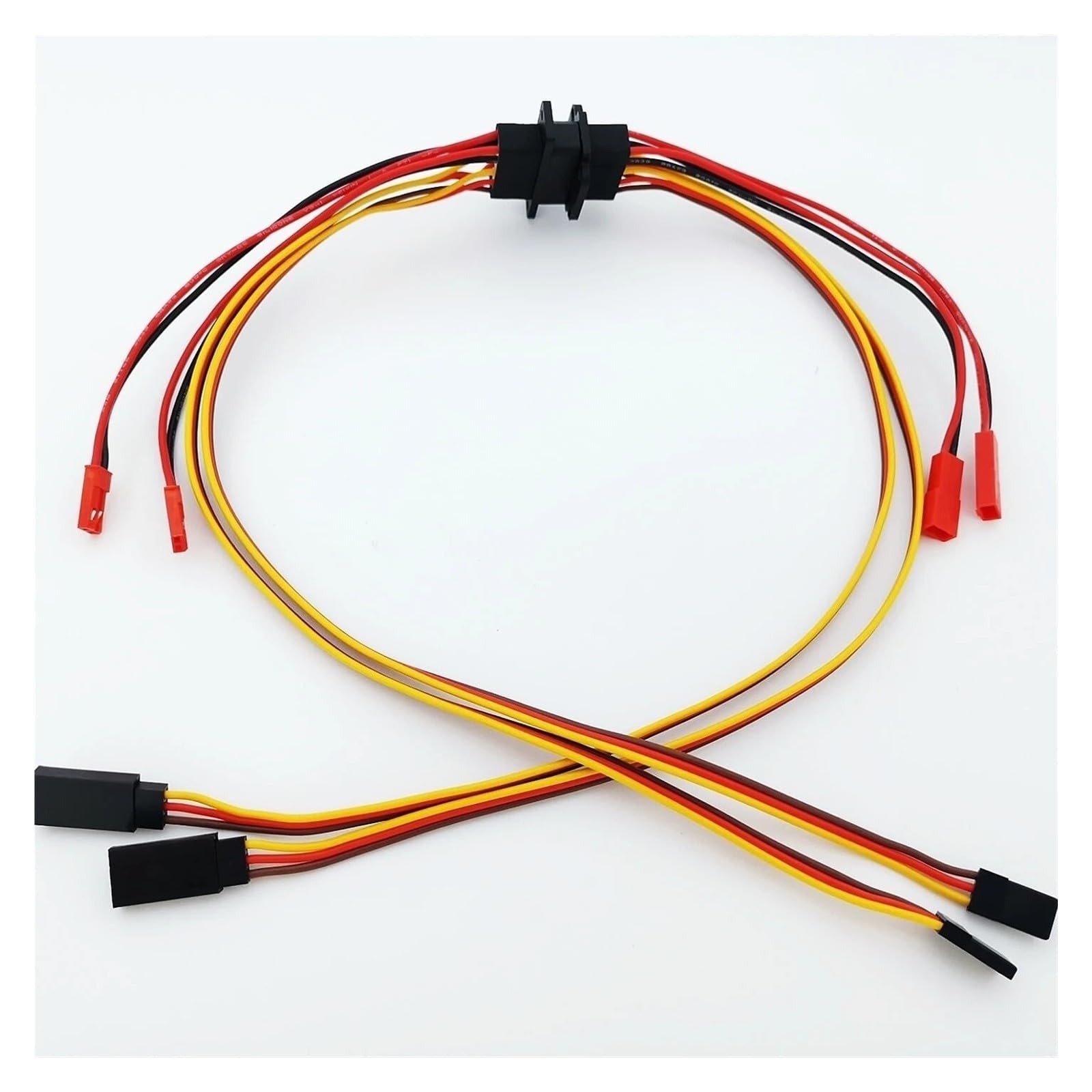 MX10 Pin Multi Servo Wire Extension Connector Aileron Flap Gear Brake Quick Assembly For Turbine Jet Rc Airplane