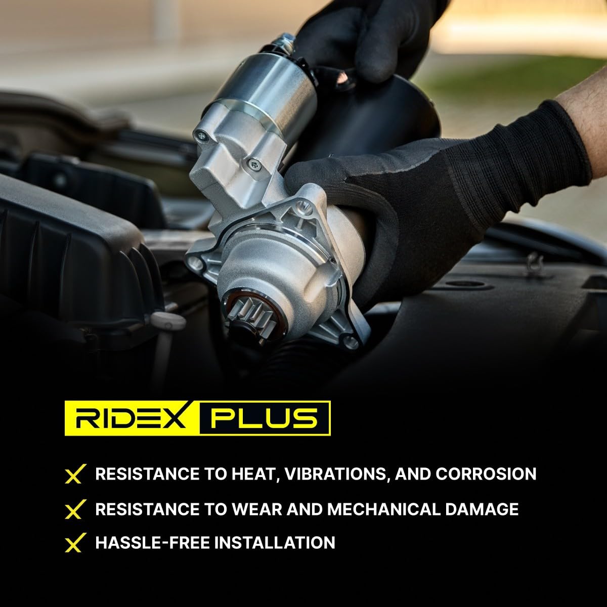 RIDEX PLUS 2S0032P Motorino avviamento Compatibilità con MERCEDES-BENZ Classe C Sedan W203