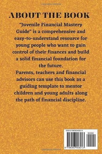 Juvenile Financial Mastery Guide: Exposing Young Children To Basic Financial Knowledge