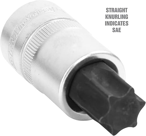 Miniatura 5 de OEMTOOLS 23991 - Juego de 35 piezas de llaves de estrella multiaccionamiento, juego de llaves Torx con bandeja de espuma EVA, diseñado para caber en