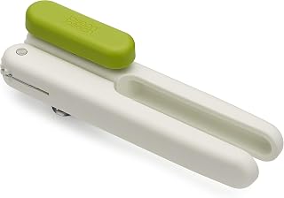 Joseph Joseph Pivot Multifunctional Can Opener with Bottle Opener & Ring Pull Lifter - Compact White Kitchen Tool