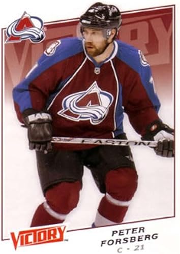 2008-09 Upper Deck Victory Hockey #146 Peter Forsberg Colorado Avalanche Official NHL Trading Card (Stock Photo Shown, Near Mint or Better Condition)