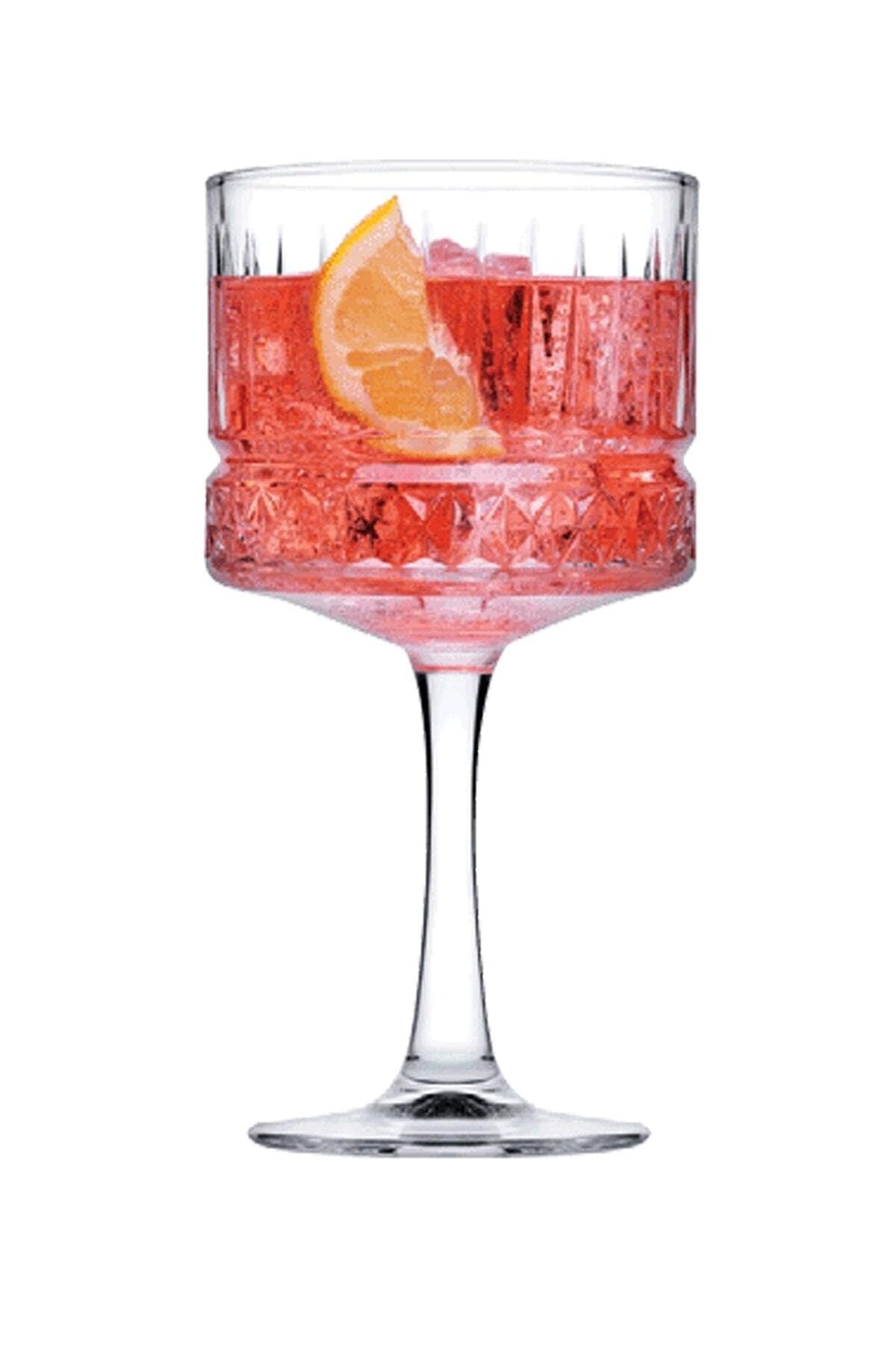 Pasabahce P440437-00000-B06012 Elysia Pack of 6 Cocktail Goblets, Glass, Transparent, Cl 50, Soda Lime, 500 milliliters