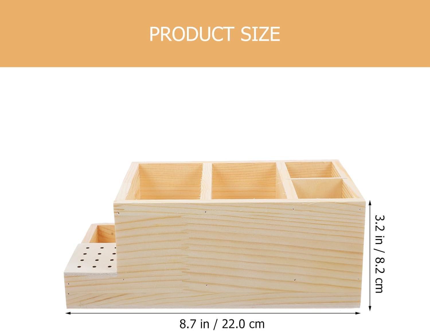 UTHCLO Manicure Drill Case Nail Drill Bit Display Holder Large Wooden Grinding Head Storage Box Nail Tool Organizer Desktop Use