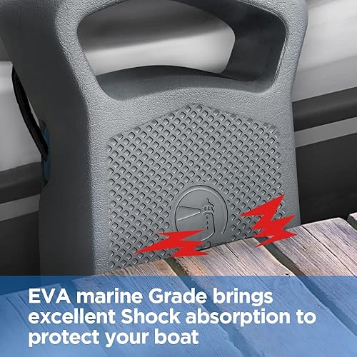 Miniatura 10 de Guardabarros de lancha para embarcaciones para acoplamiento, guardabarros portátiles de barco de EVA, pontón, guardabarros de lanchas, ideales para
