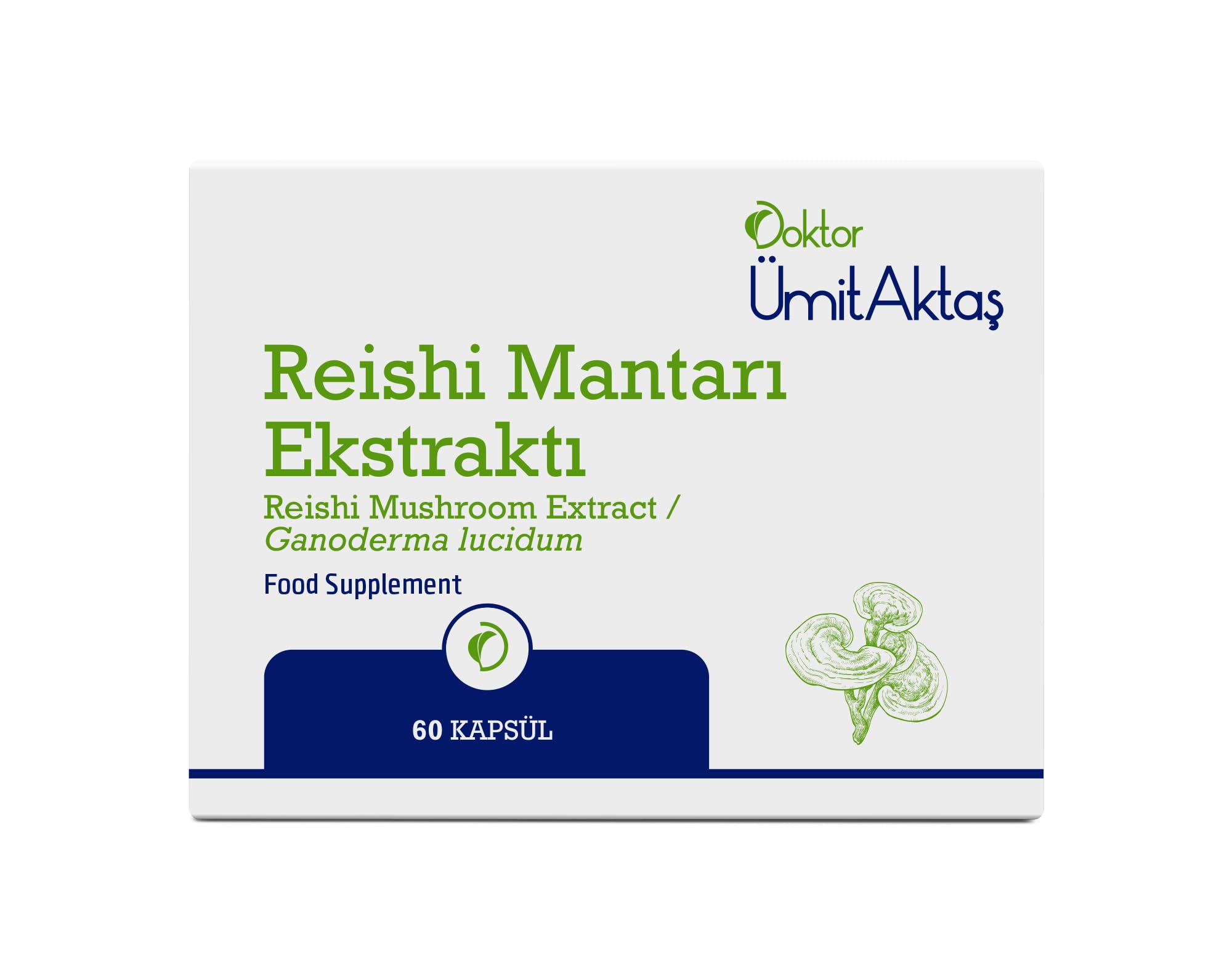 Reishi Mantarı Ekstraktı - 60 Kapsül