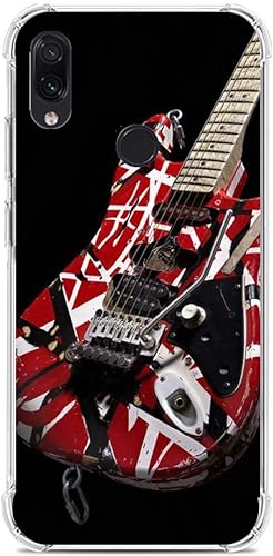ASODOMO Transparent Fundas Slim Liquid Flexible Case Back Cover for XIAOMI Redmi Note 77 Pro Music Score Violin Pattern Guitar 6 disponible en Yaxa Colombia