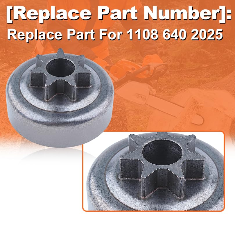 Amazon.com: Mtanlo .404 7T Spur Sprocket Clutch Drum for Stihl 08S