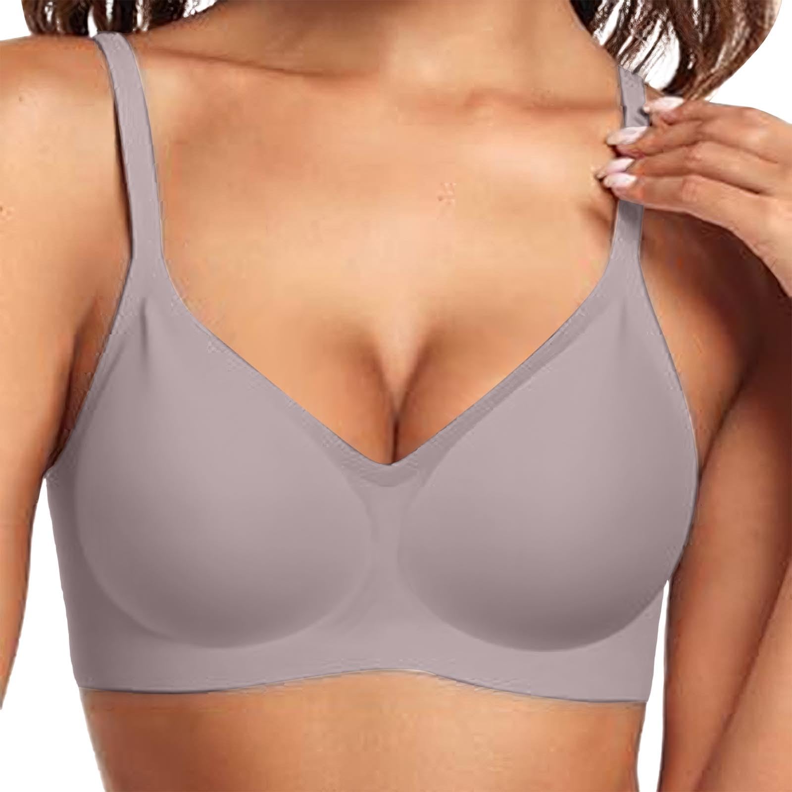Sujetador push up cómodo microfibra con y sin aro cobertura total mujer 5